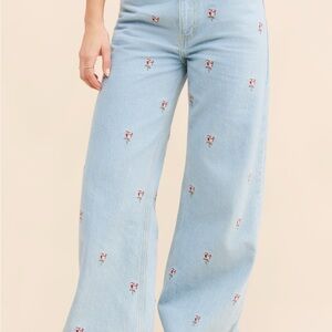 FARM Rio | Jeans | Farm Rio Women Green Guipure Pant | Poshmark